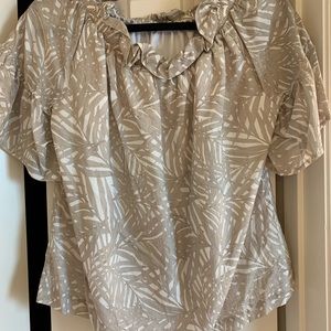 Brooke Wright off the shoulder top